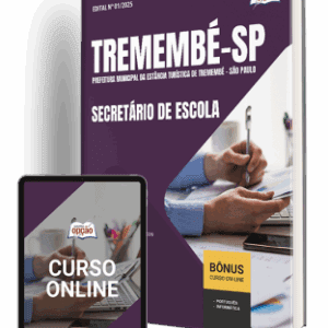 Apostila 2025: Secretário de Escola – Prefeitura de Tremembé/SP – Guia Completo Apostila 2025: Secretário de Escola – Prefeitura de Tremembé/SP – Guia Completo