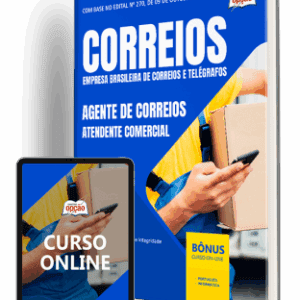 Apostila CORREIOS 2025: Preparação para Agente de Correios e Atendente Comercial