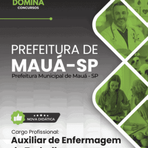 Apostila 2026: Auxiliar de Enfermagem do Trabalho – Mauá SP