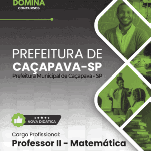 Apostila Profissional de Matemática para Professores – Caçapava SP 2026