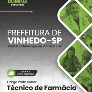 Apostila Técnica de Farmácia 2026 – Vinhedo SP: Guia Completo para Profissionais