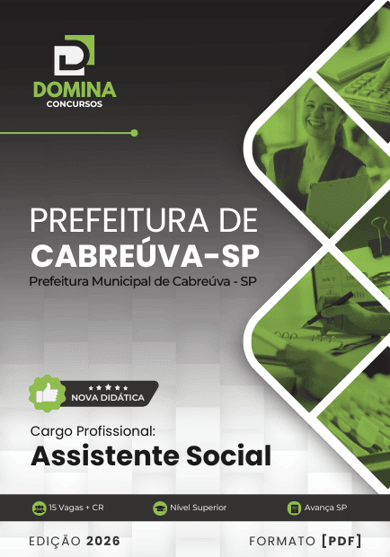 Apostila Assistente Social Cabreúva SP 2026