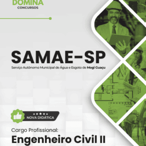 Apostila de Engenharia Civil II – Samae Mogi Guaçu SP 2026: Conteúdos e Diretrizes