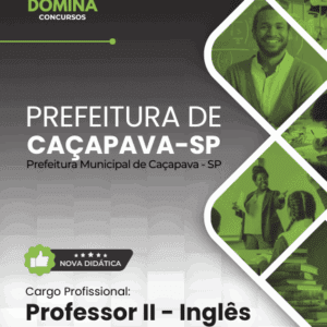 Apostila de Ensino de Inglês para Professores de Caçapava – SP 2026