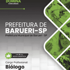Apostila do Biólogo 2026: Guias e Conteúdos para Barueri – SP