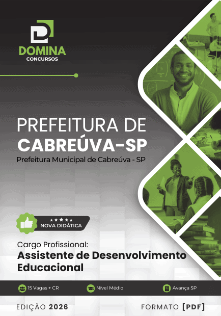 Apostila Assistente de Desenvolvimento Educacional Cabreúva SP 2026