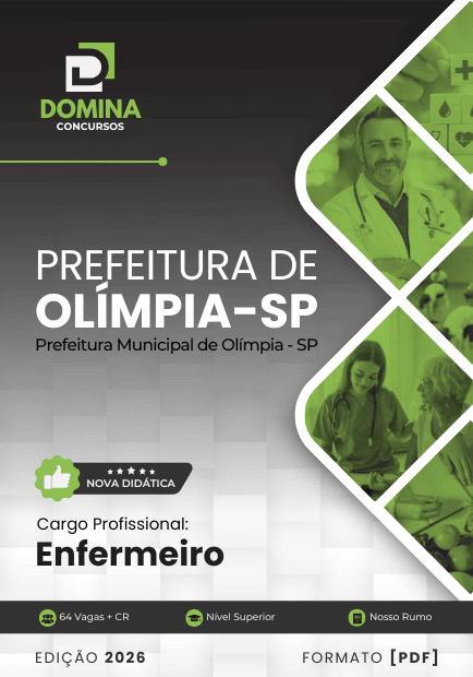 Apostila Enfermeiro Olímpia SP 2026