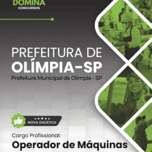 Apostila para Operador de Máquinas: Preparação Profissional em Olímpia SP 2026