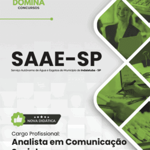 Apostila para Analista em Comunicação Social – SAAE Indaiatuba SP 2026