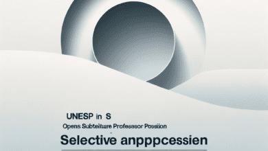 UNESP em SP abre Inscrições para 1 Vaga de Professor Substituto no Edital 2026