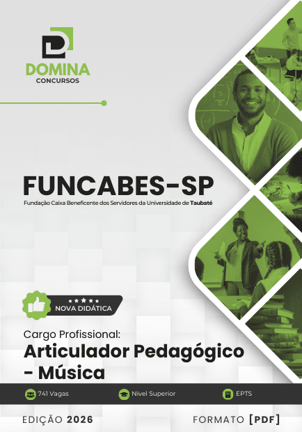 Apostila Articulador de Músicas FUNCABES SP 2026