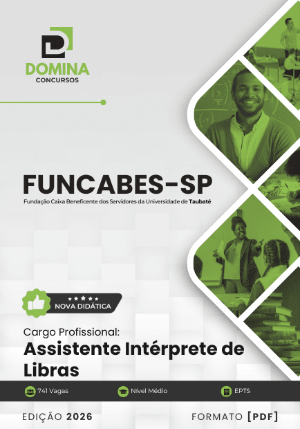 Apostila Assistente Intérprete de Libras FUNCABES SP 2026
