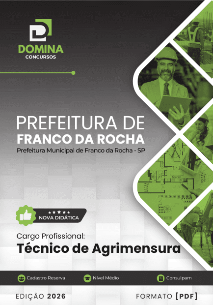Apostila Técnico de Agrimensura Franco da Rocha SP 2026