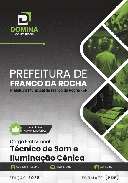 Apostila Técnico de Som e Iluminação Franco da Rocha SP 2026