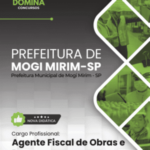 Apostila para Agente Fiscal de Obras e Postura em Mogi Mirim – SP 2026