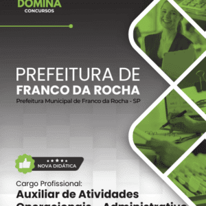 Apostila para Auxiliar de Atividades Operacionais – Franco da Rocha SP 2026