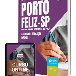 Apostila Prefeitura de Porto Feliz – SP 2026: Auxiliar de Educação Infantil