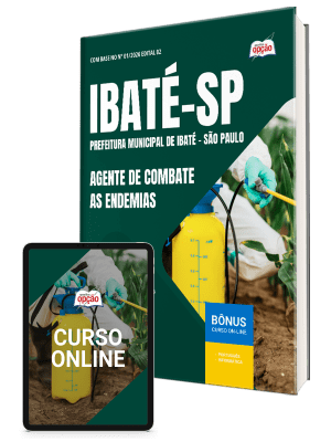 Apostila 2026 - Agente de Combate às Endemias: Prefeitura de Ibaté - SP
