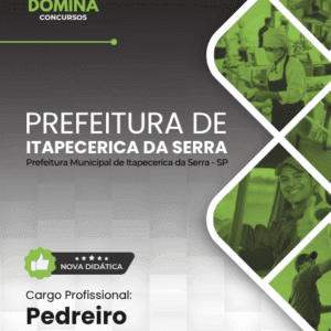 Apostila Profissional de Pedreiro: Itapecerica da Serra – SP, 2026