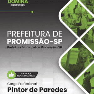Apostila Profissional para Pintores de Paredes – Promissão SP 2026 Apostila Profissional para Pintores de Paredes – Promissão SP 2026
