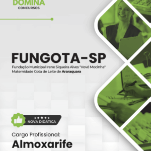 Apostila do Almoxarife FUNGOTA: Capacitação Profissional em Araraquara – SP 2026
