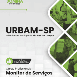 Apostila do Monitor de Serviços Gerais URBAM – São José dos Campos SP 2026