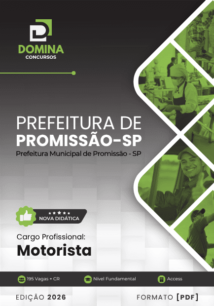 Apostila Motorista Promissão SP 2026