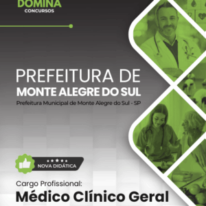 Apostila Médico Clínico Geral 2026 – Monte Alegre do Sul, SP: Guia Completo