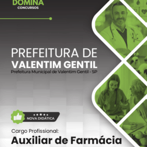 Apostila Profissional para Auxiliar de Farmácia – Valentim Gentil, SP 2026