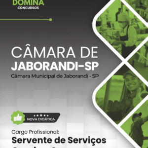 Apostila Servente de Serviços Gerais e Copa 2026 – Câmara de Jaborandi SP