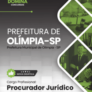 Apostila do Concurso para Procurador Jurídico – Olímpia SP 2026: Prepare-se!