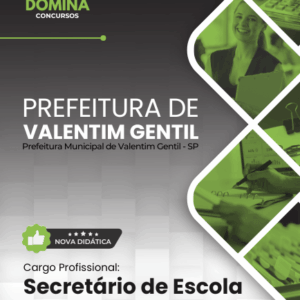 Apostila do Secretário Escolar de Valentim Gentil SP: Guia 2026