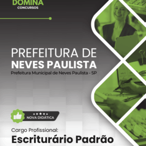 Apostila para Escriturário – Padrão Neves Paulista SP 2026: Guia Completo de Estudos