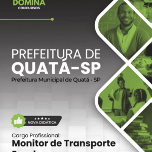 Apostila para Monitores de Transporte Escolar em Quatá – SP 2026: Guia Completo