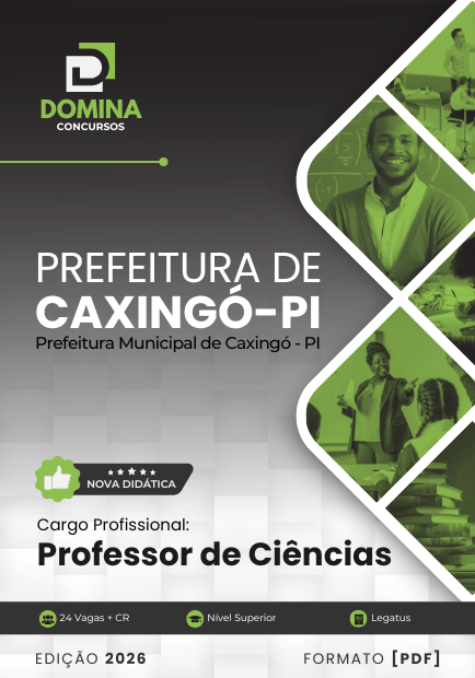 Apostila Professor de Ciências Caxingó PI 2026