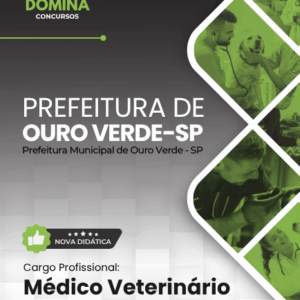 Apostila Médico Veterinário 2026: Guia Completo para Ouro Verde, SP Apostila Médico Veterinário 2026: Guia Completo para Ouro Verde, SP