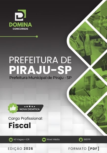 Apostila Fiscal Piraju SP 2026