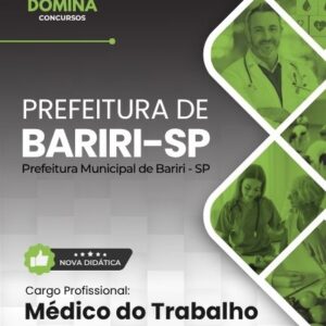 Apostila Médico do Trabalho Bariri SP 2026