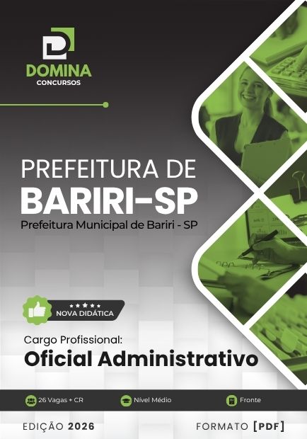 500 Questões Comentadas Nível Médio Bariri SP