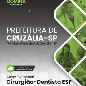 Apostila Profissional para Cirurgiões Dentistas em Cruzália – SP 2026 Apostila Profissional para Cirurgiões Dentistas em Cruzália – SP 2026