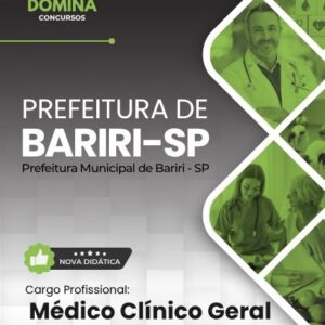 Apostila Médico Clínico Geral Bariri SP 2026