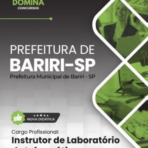 Apostila Instrutor de Laboratório de Informática Bariri SP 2026